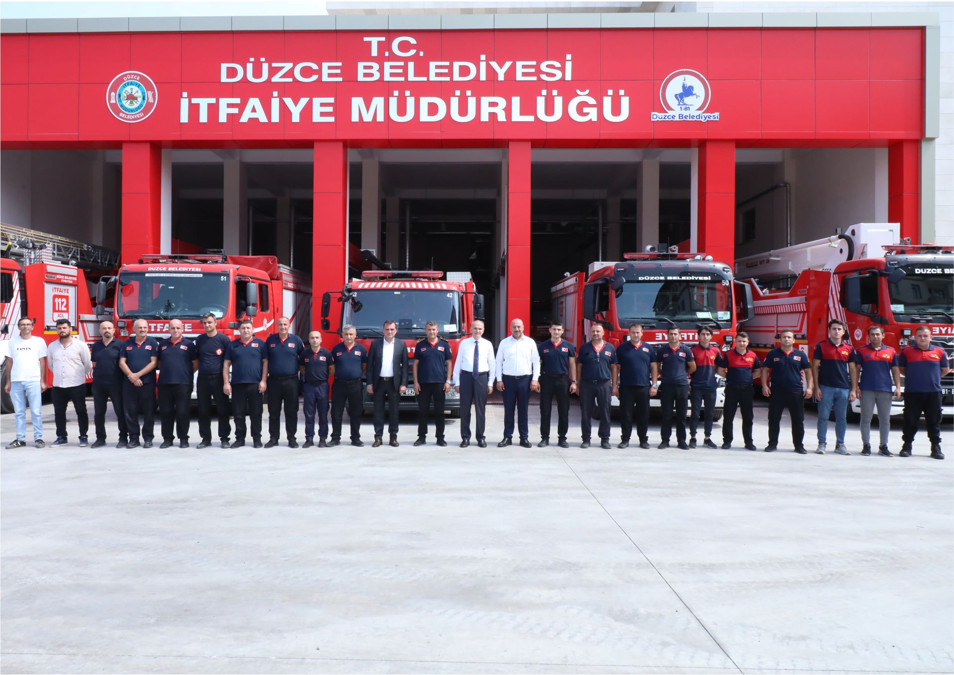 YENİ İTFAİYE ARAÇLARI