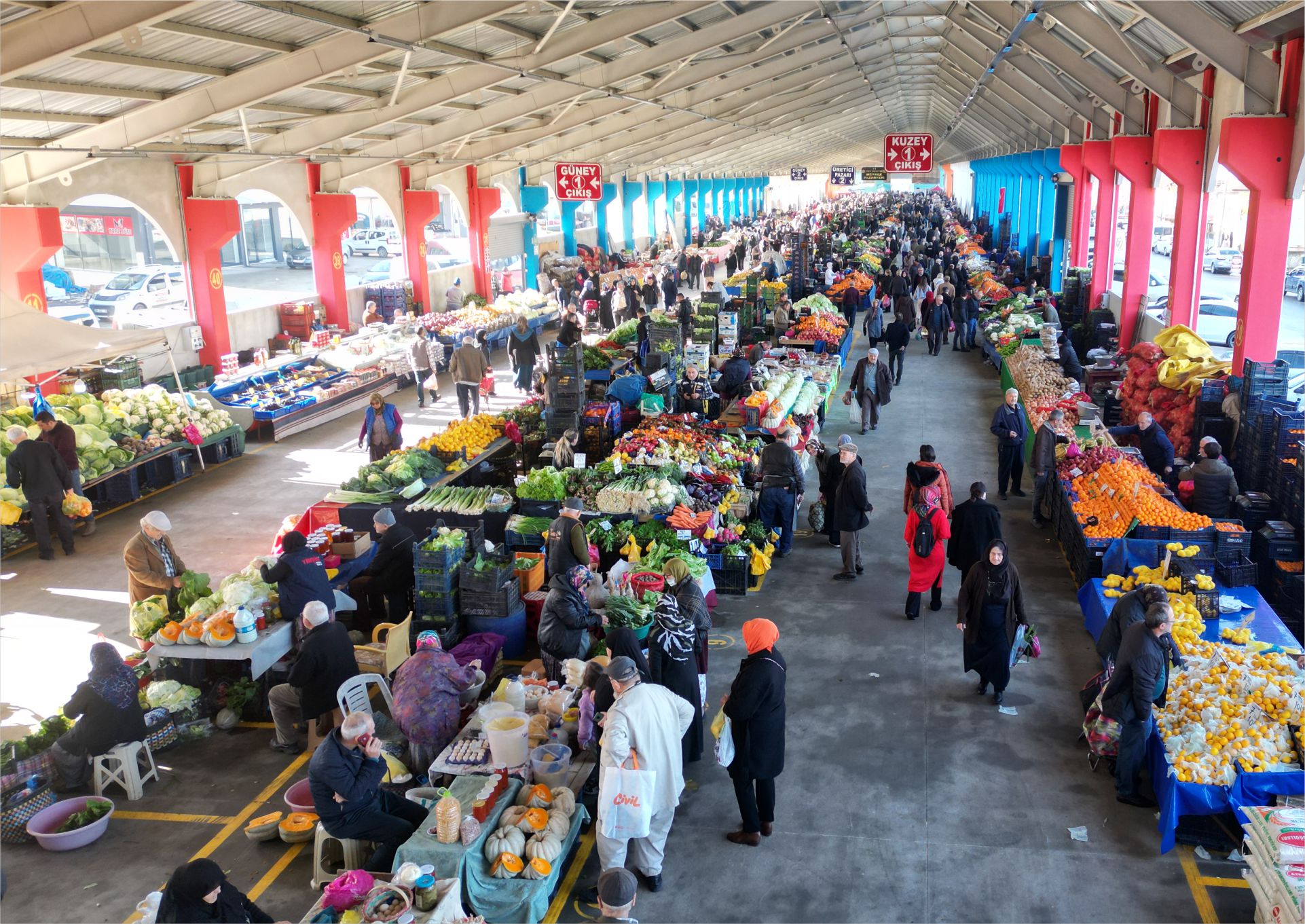 AZİZİYE MERKEZ PAZARYERİ