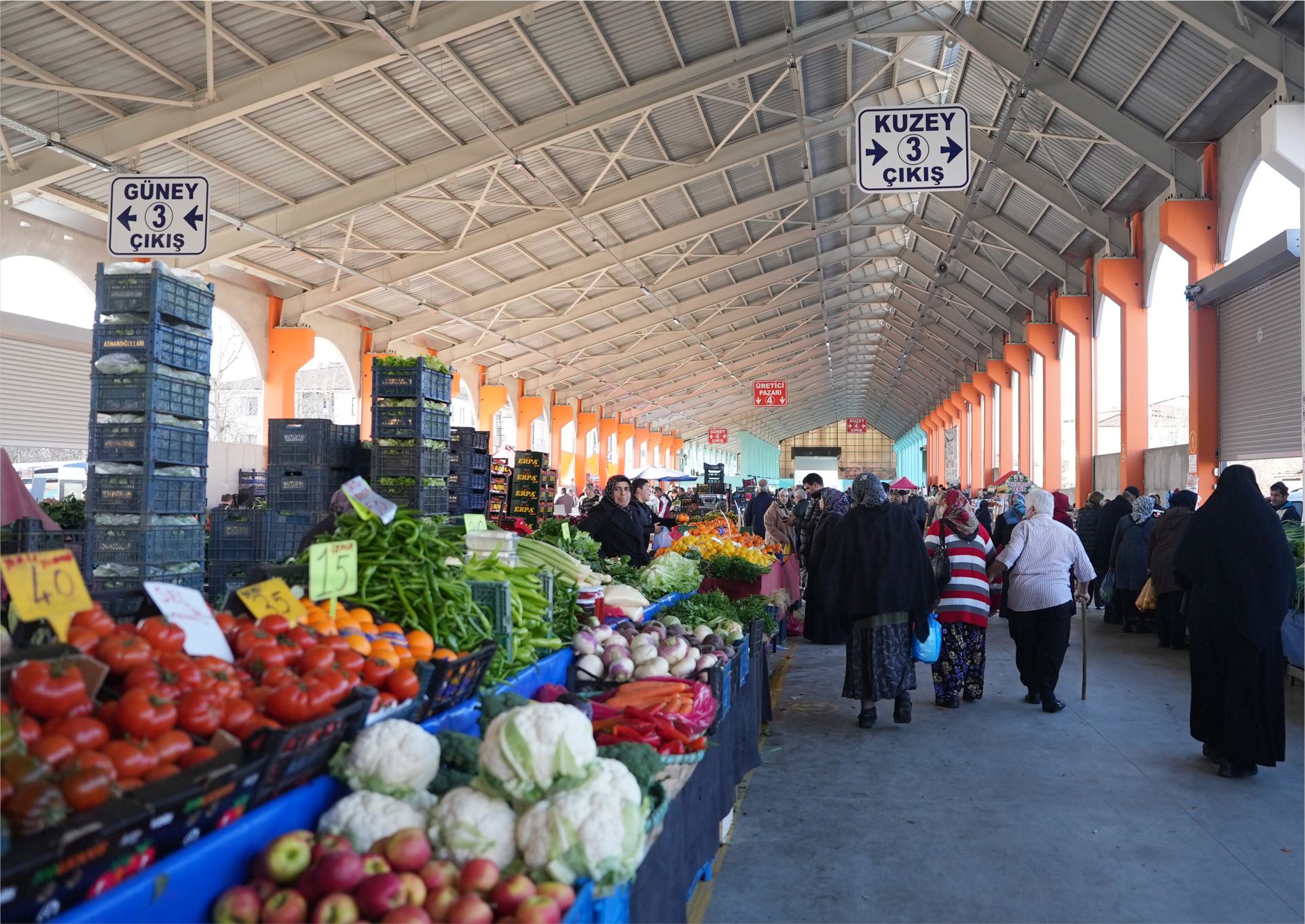 AZİZİYE MERKEZ PAZARYERİ