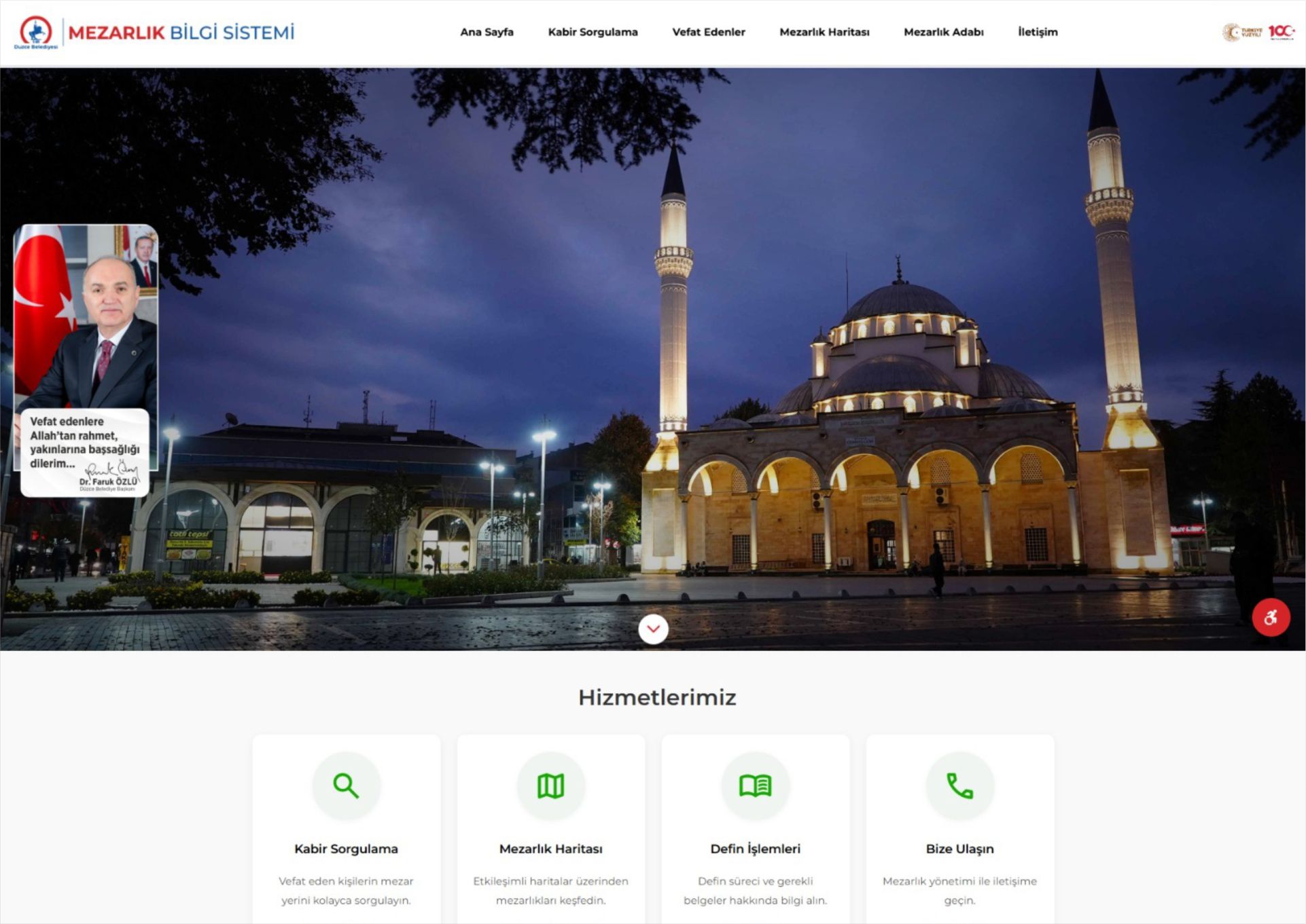 MEZARLIK BİLGİ SİSTEMİ (MEBİS)