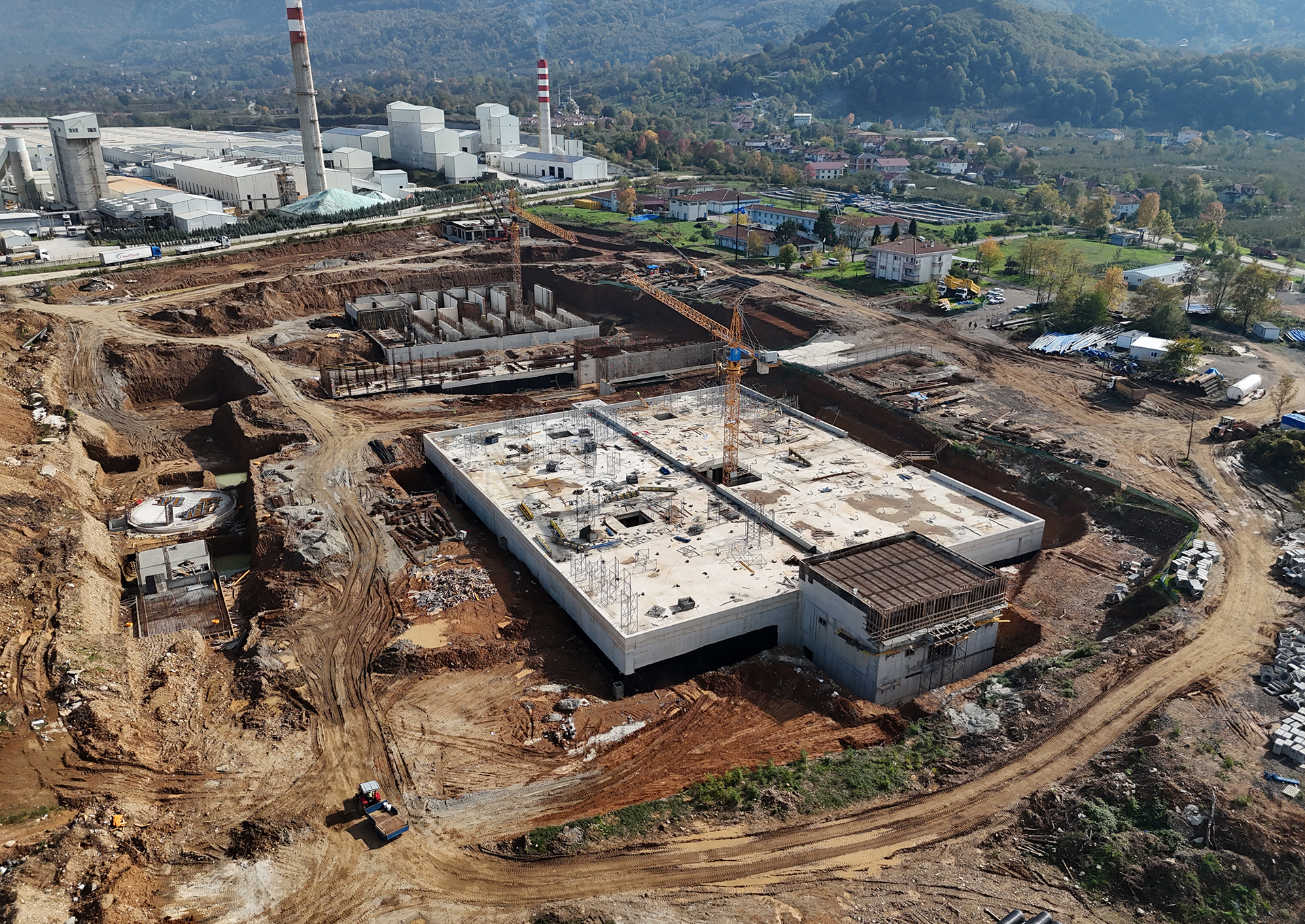 İÇME SUYU ANA HATTI VE ARITMA TESİSİ