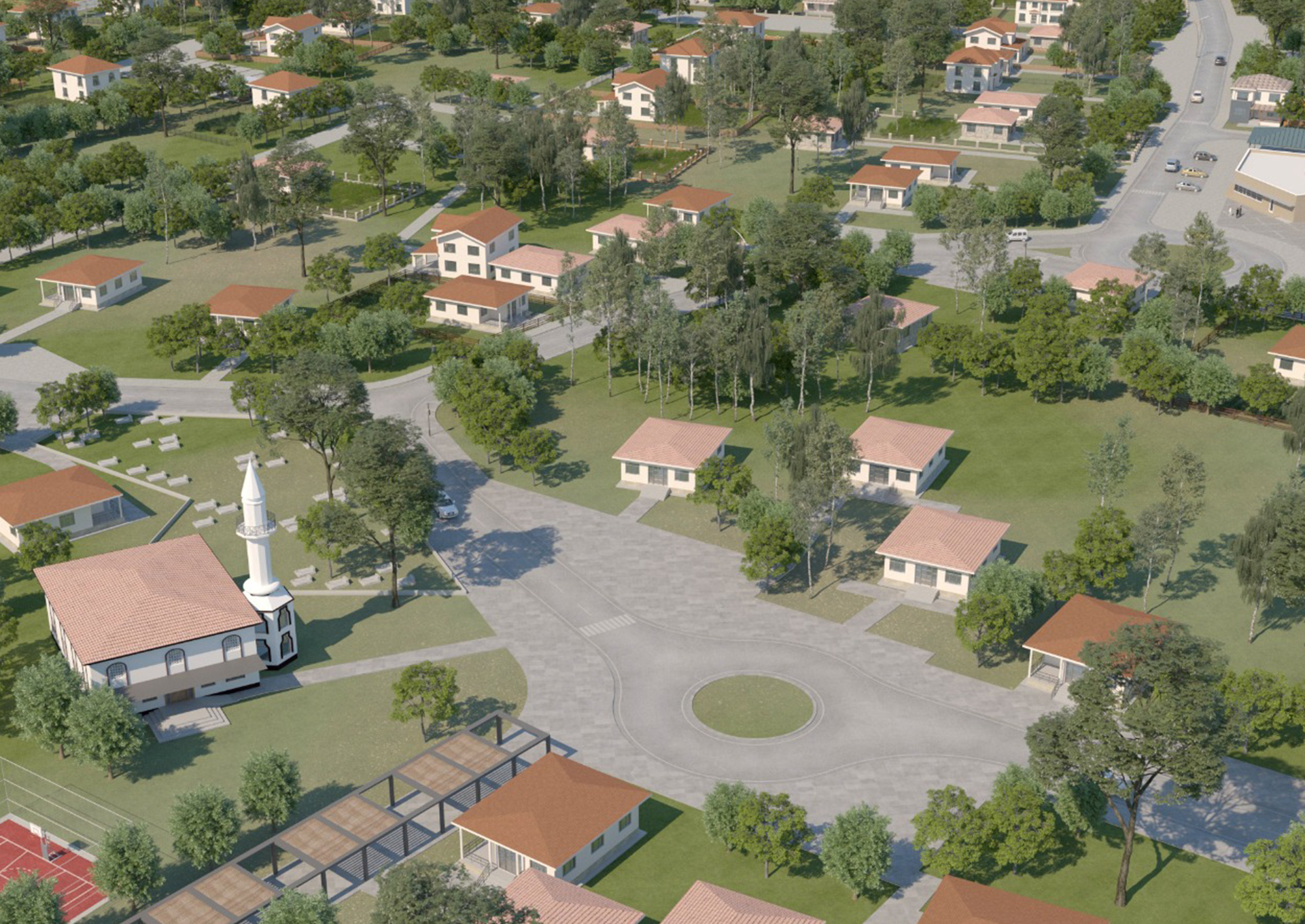 ŞEHİR KONFORUNDA KÖYLER