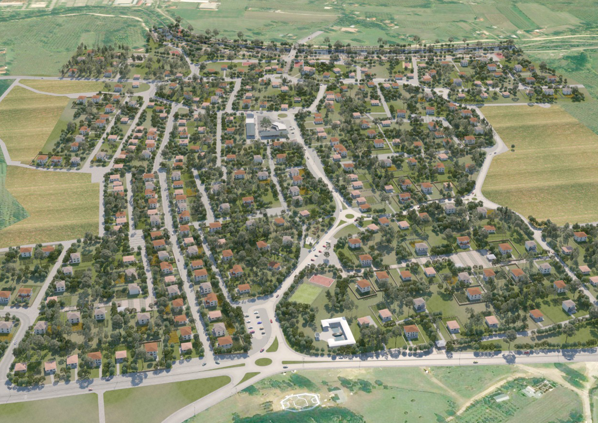 ŞEHİR KONFORUNDA KÖYLER