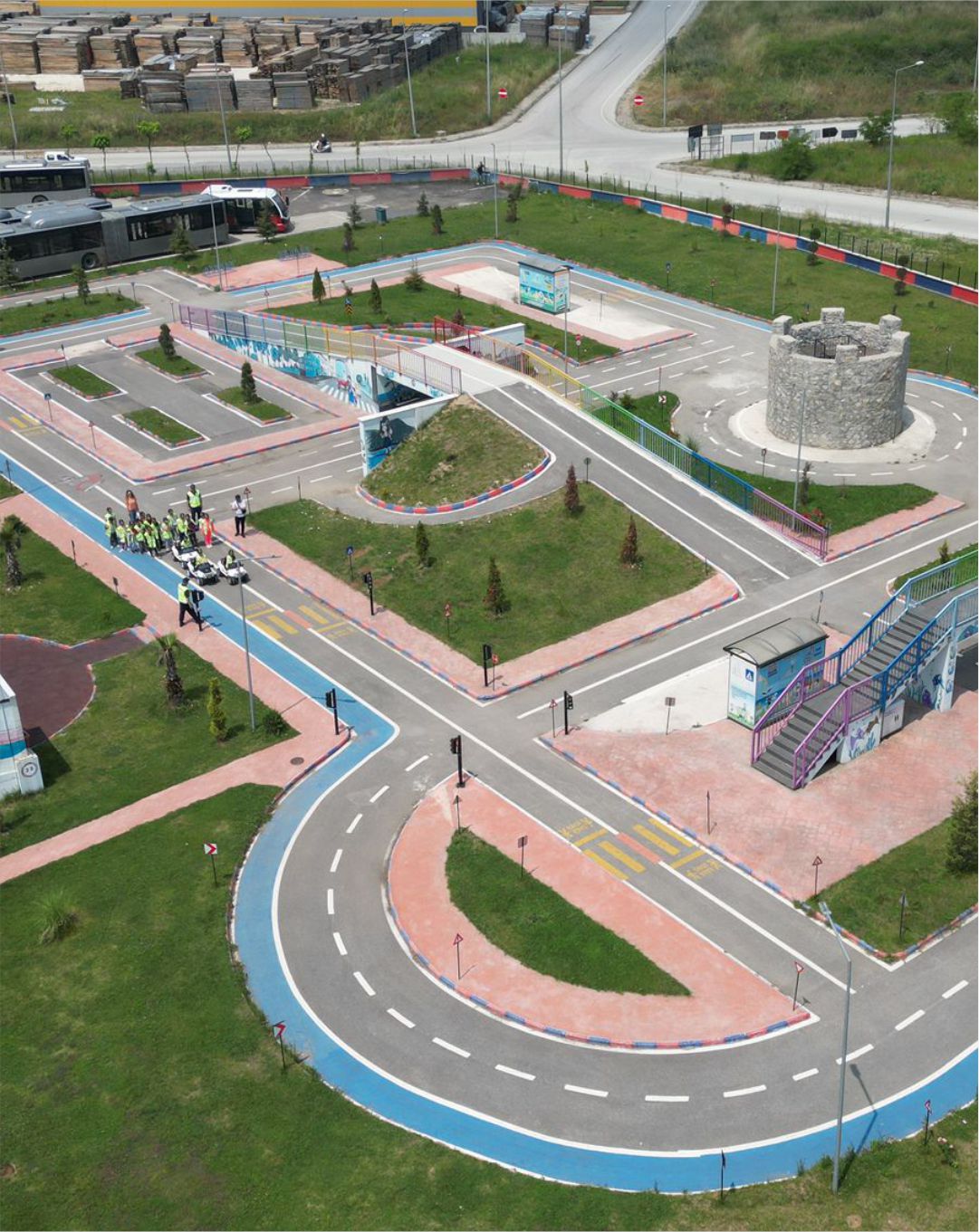 TRAFİK EĞİTİM PARKURU