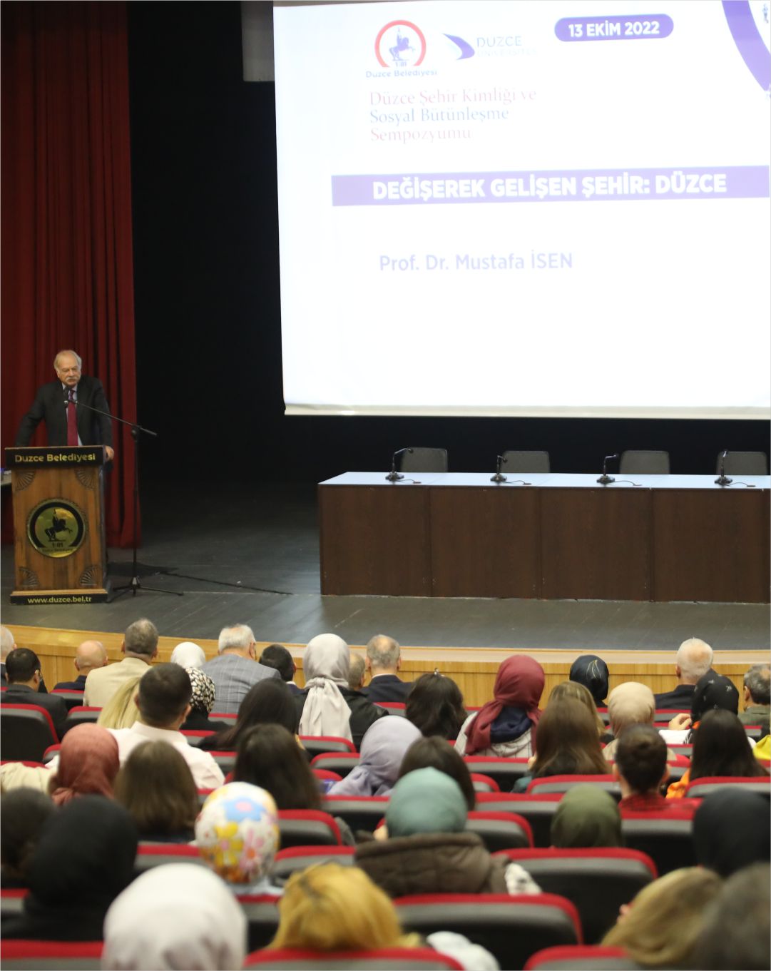 ŞEHİR KİMLİĞİ VE SOSYAL BÜTÜNLEŞME SEMPOZYUMU