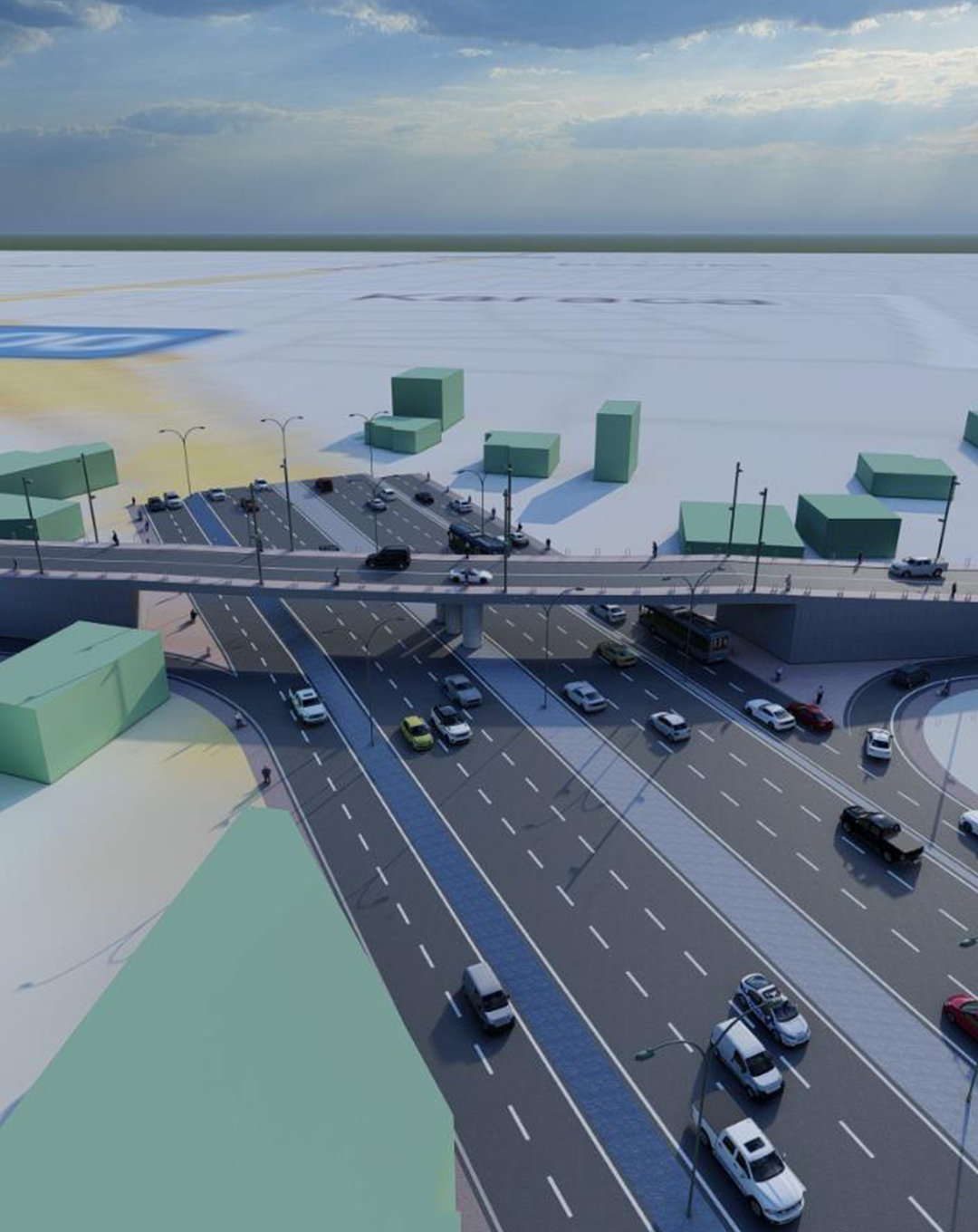 METEK MAHALLESİ D-100 KARAYOLU ÜST GEÇİT KÖPRÜSÜ PROJESİ