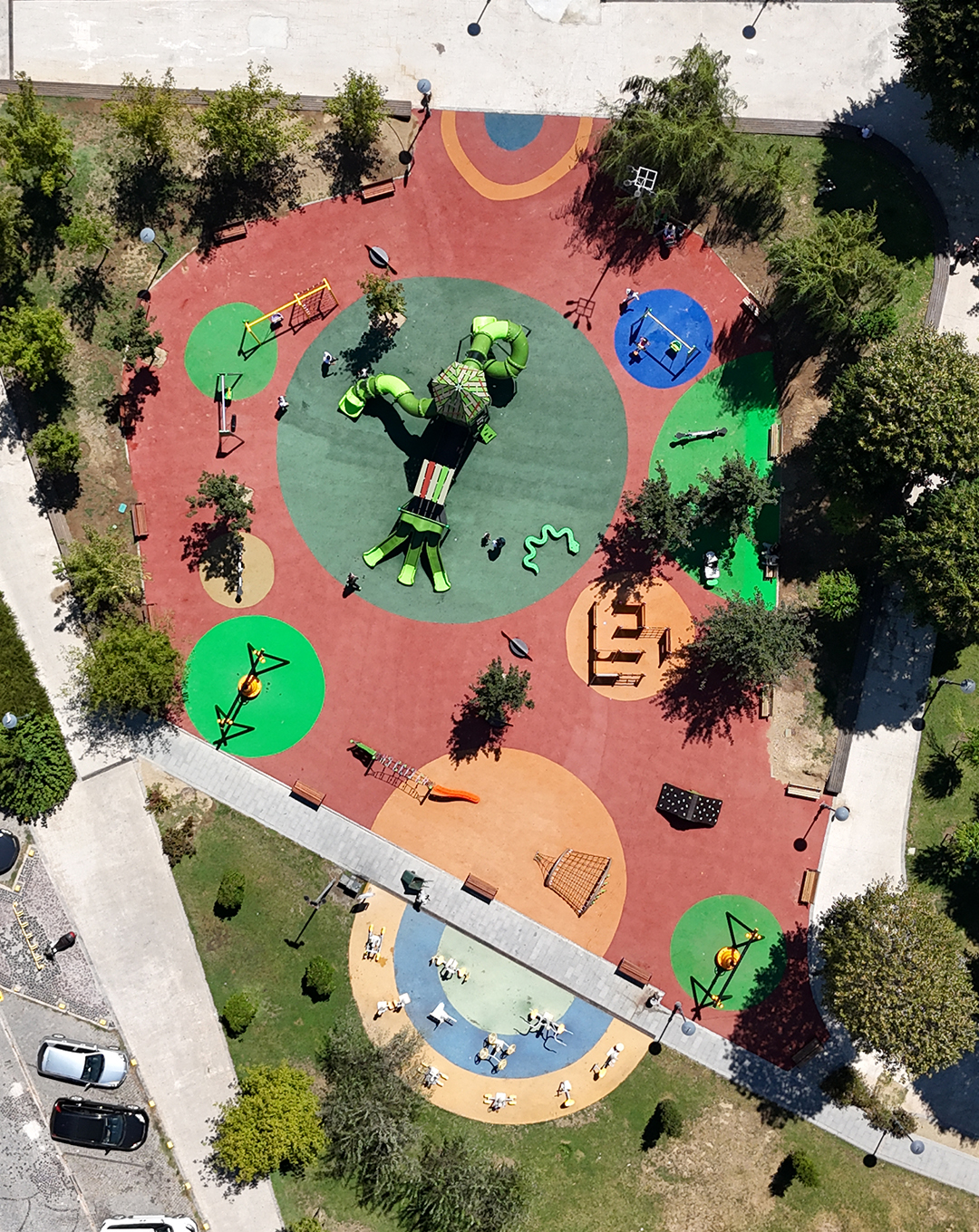 YER OLAN HER MAHALLEYE PARK VE SPOR ALANI